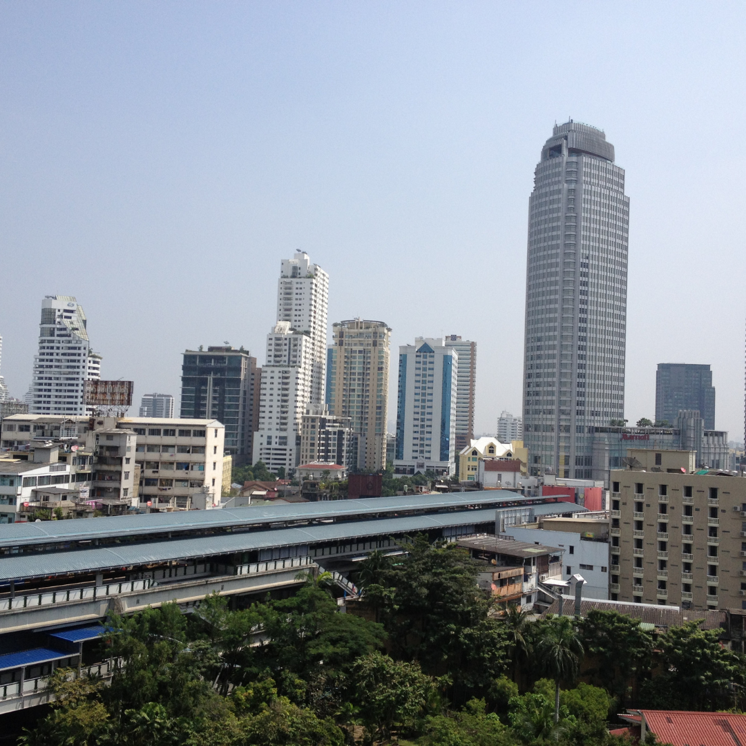 タイ・バンコクの都市風景